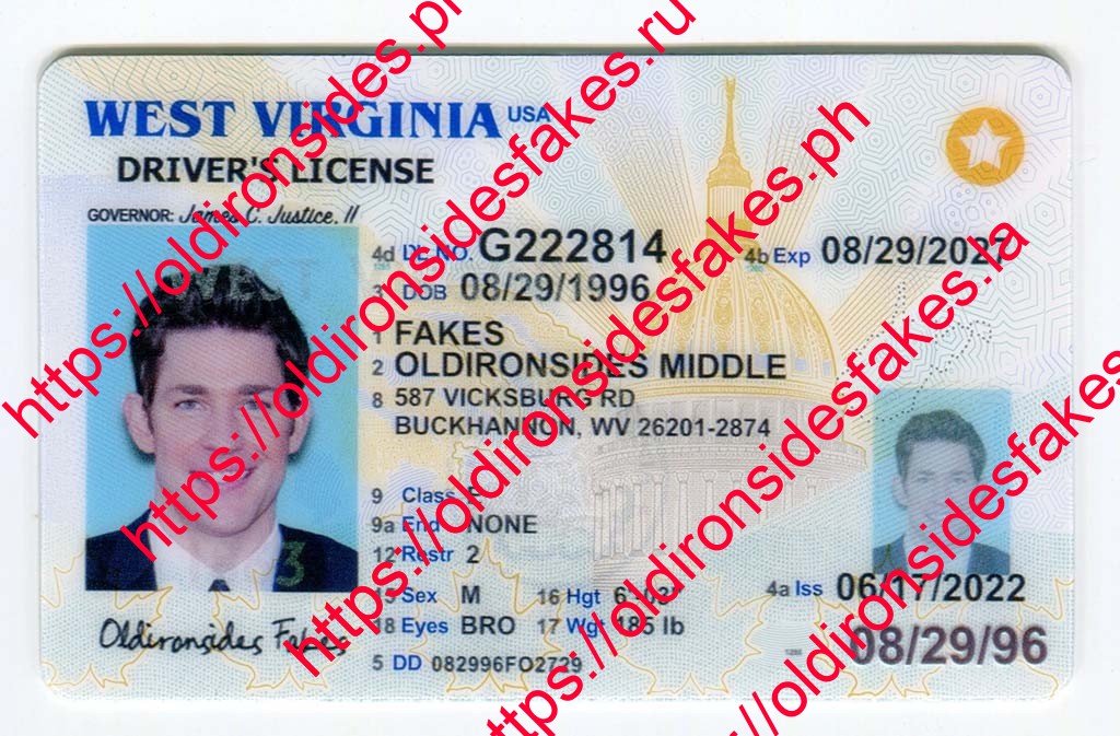 Fake West Virginia Id